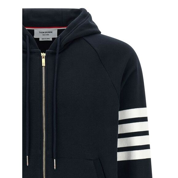 Thom Browne Men's 4 Bar Hoodie - Picture 3 of 4